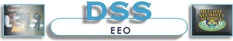 EEO Homepage including images of employment line and DSS Seal