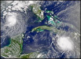 Image of the Day: Tropical Storms Bonnie and Charley