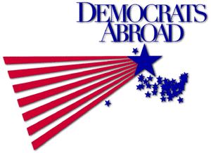 Logo for Democrats Abroad