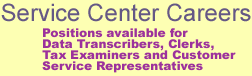 Service Center Careers