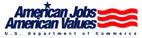 banner - american jobs american values us department of commerce