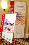 Photo of Internet Cafe sign