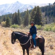 photo of horseback riding in Idaho on BLM land