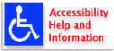 Accessibility Help and Information Logo