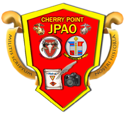 Cherry Point Joint Public Affairs Logo. Created by LCPL Rocco Defilippis