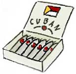 illustration of a box of cuban cigars