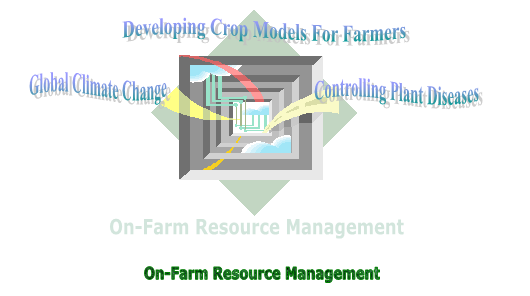 Developing Crop Models for Farmers | Global Climate Change | Controlling Plant Diseases | On-Farm Resource Management