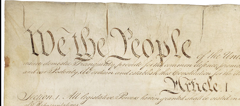 picture of U.S. Constitution