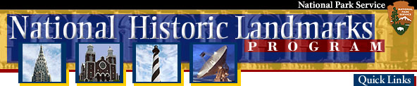 [graphic] National Historic Landmarks Program header