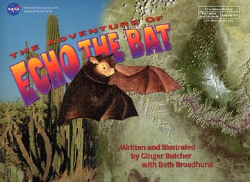 photo of the Echo the Bat book