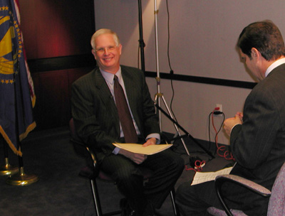 Chairman Stratton sits down for a television interview