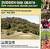 [photo:] CD-ROM cover: Sudden Oak Death, How concerned should you be? -- Order it free!