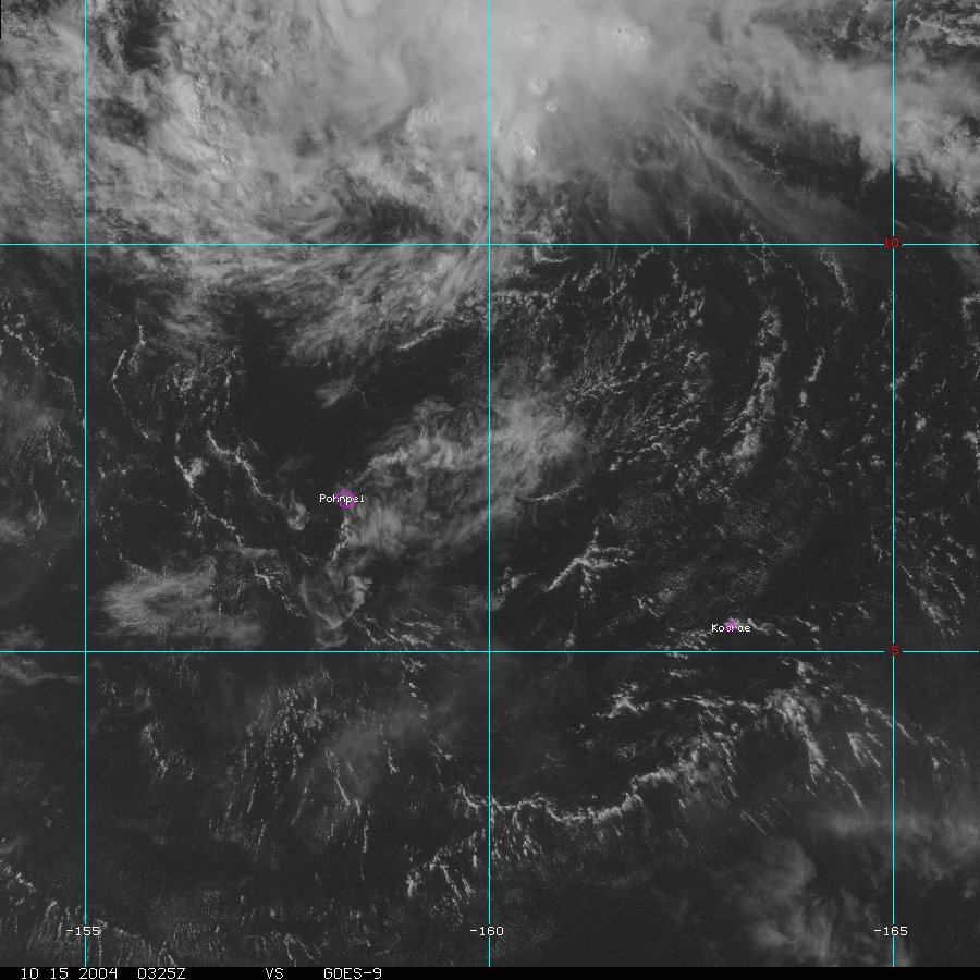 Pohnpei Satellite Picture