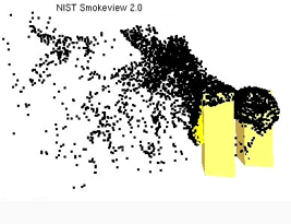 Click on image to view Smokeview simulation.