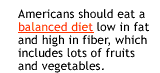 Link to Dietary Guidelines