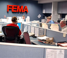 FEMA's Emergency Support Team headquarters in Washington, D.C. FEMA photo.