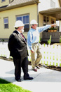 Tom Gleason and C. Louis Kincannon at the Stapleton Redevelopment Project in Denver