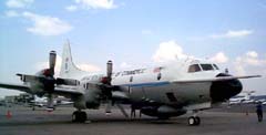 NOAA's WP-3D "hurricane hunter" aircraft