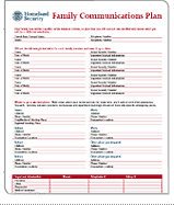 family communications plan PDF