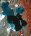 Great Salt Lake satelite photograph