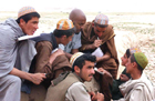 Civil Affairs Team Teaches Afghans Teens English