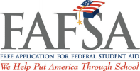 Free application for Federal Student Aid (FAFSA) on the Web logo: We Help Put America Through School