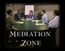 Five people sitting at a table holding a mediation - 30 minute video