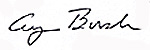 bush-signature