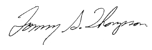 Signature of Tommy G. Thompson