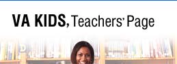 VA KIDS, Teachers' Page text and teacher's head
