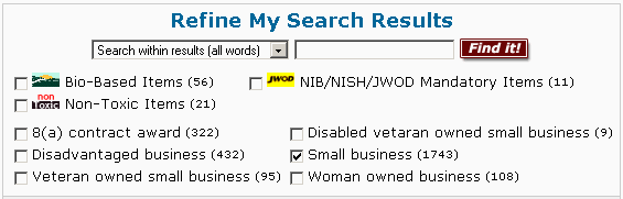 Refine My Search Results