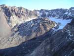 Aerial view of Mount St. Helens crater and dome.