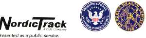 Norditrack Logo, P C P F S Seal, H H S Seal