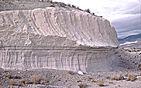 Bishop Tuff deposits in Chalfant Valley, Long Valley Caldera, California