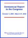 Semiannual Report to the Congress 