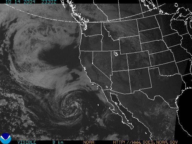 Current Goes west western us visible image