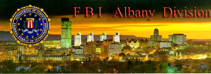 Graphic for FBI Albany Division in Capital of New York State