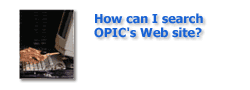 Link to Searching OPIC's Web Site