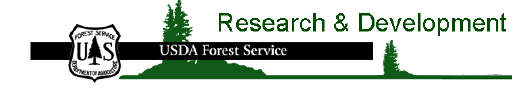 USDA Forest Service Research and Development Logo