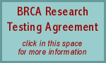 BRCA Research Testing Agreement