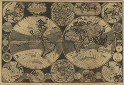 Thumbnail Image of Historic 1702 - A New and Correct Map of the World