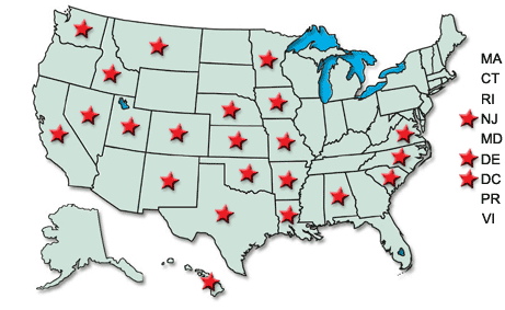 Partnerships US Map