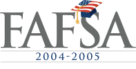 FAFSA on the Web logo: 2004-2005