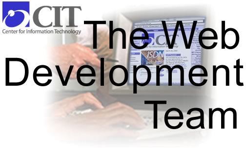 CIT- Web Development Team