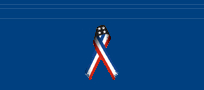 Red, White, and Blue Ribbon