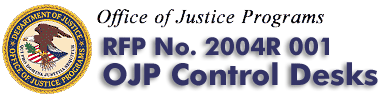 OJP- 2004R_001, OJP Control Desks Logo