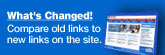 What's Changed! Compare old links to new links on the site.