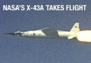 X-43A Takes Flight