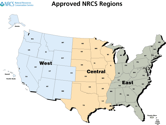 Approved NRCS Regions