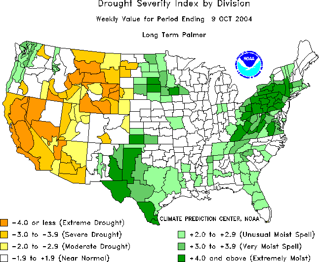 Palmer Drought Severity Index